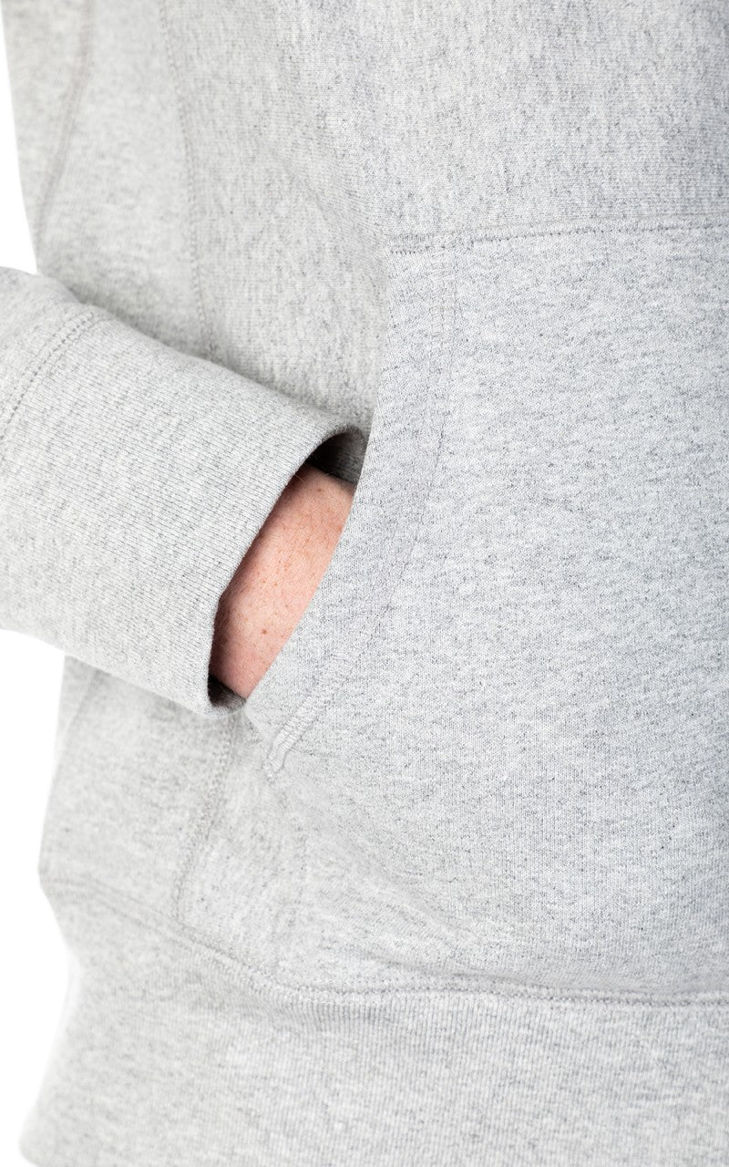 3sixteen Heavyweight Zip Hoody Grey