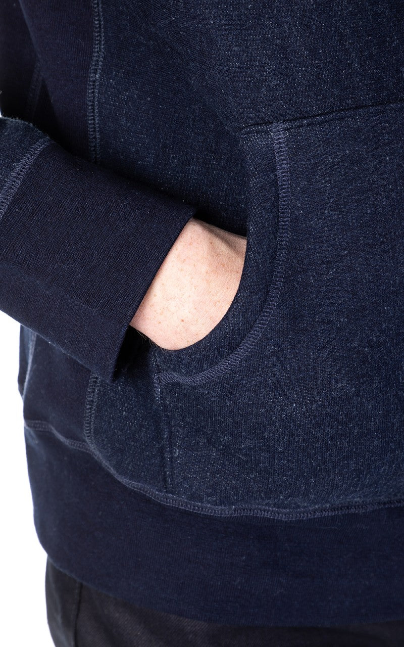 3sixteen Heavyweight Zip Hoody Indigo