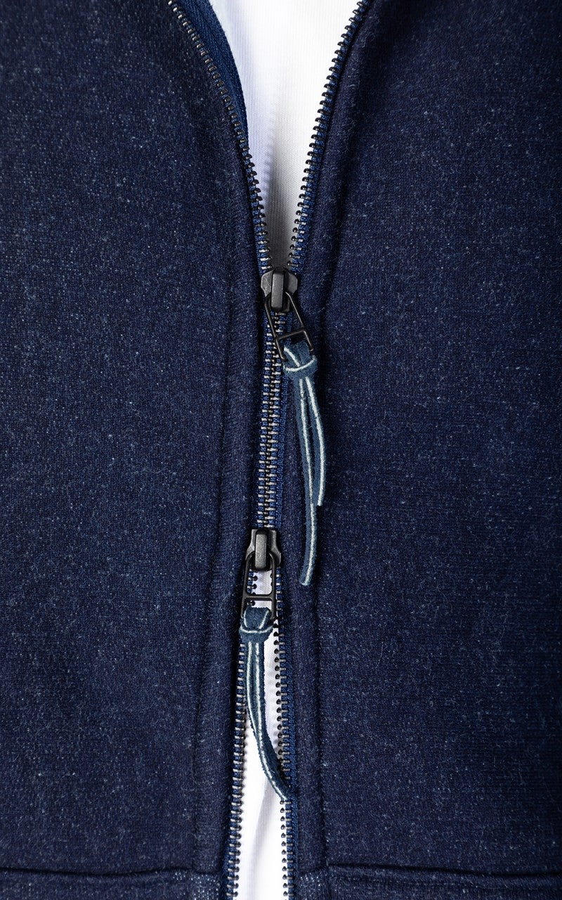 3sixteen Heavyweight Zip Hoody Indigo