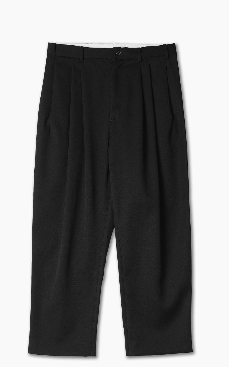 Hed Mayner 6 Pleat Pant Wool Black