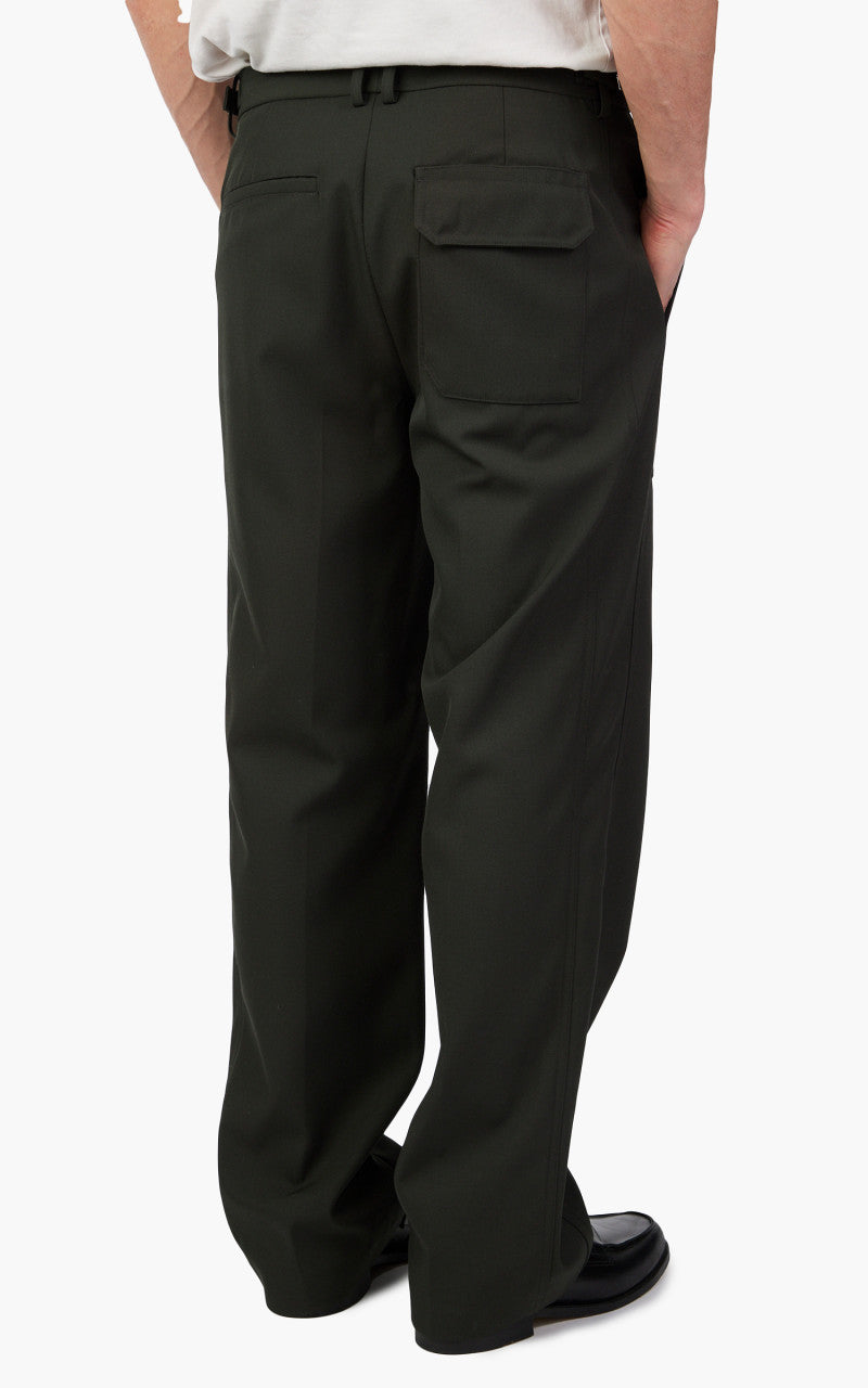 Helmut Lang Twill Trousers Burnt Olive