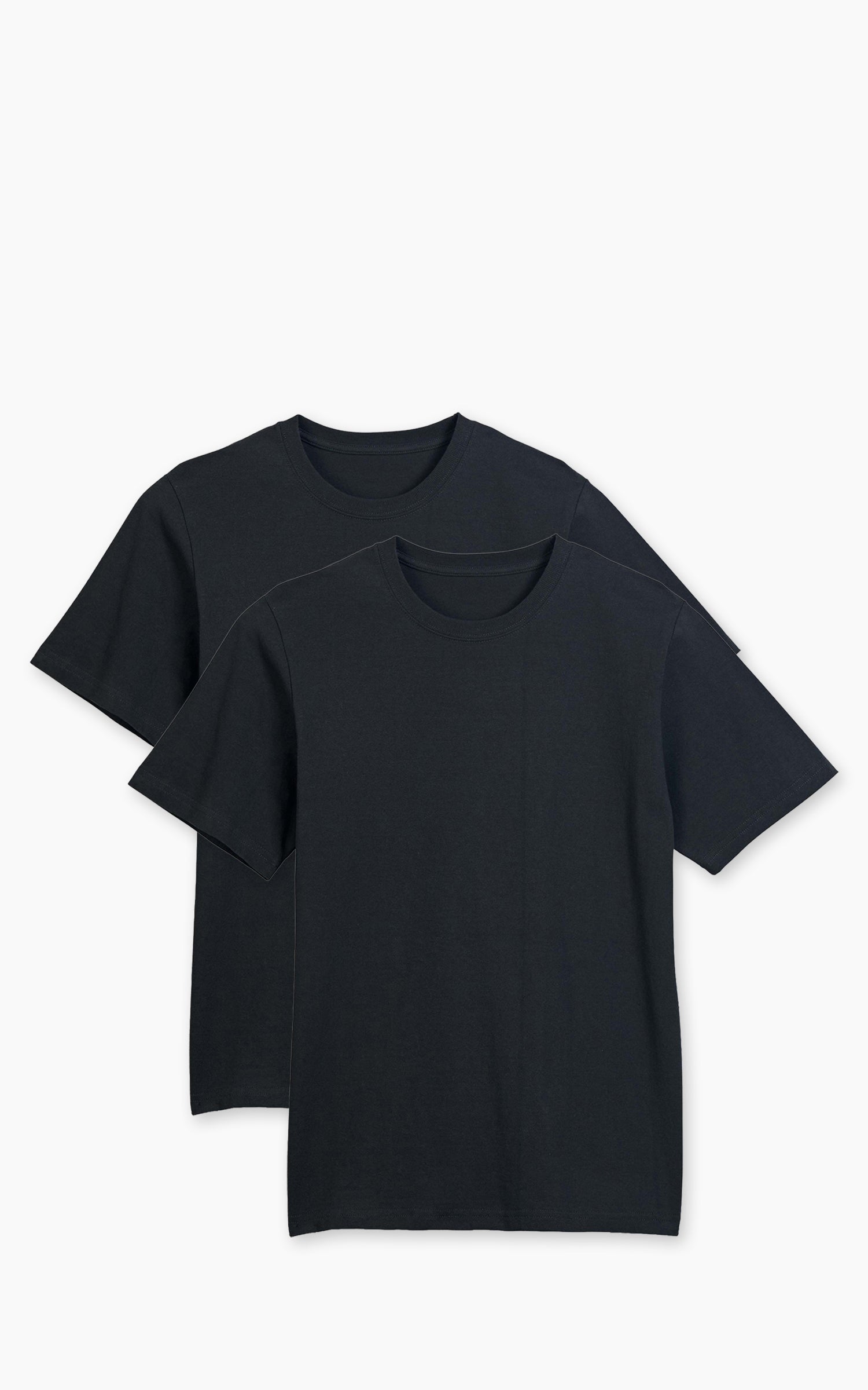 House Of Blanks Recycled Cotton T-Shirt 2-Pack Charcoal