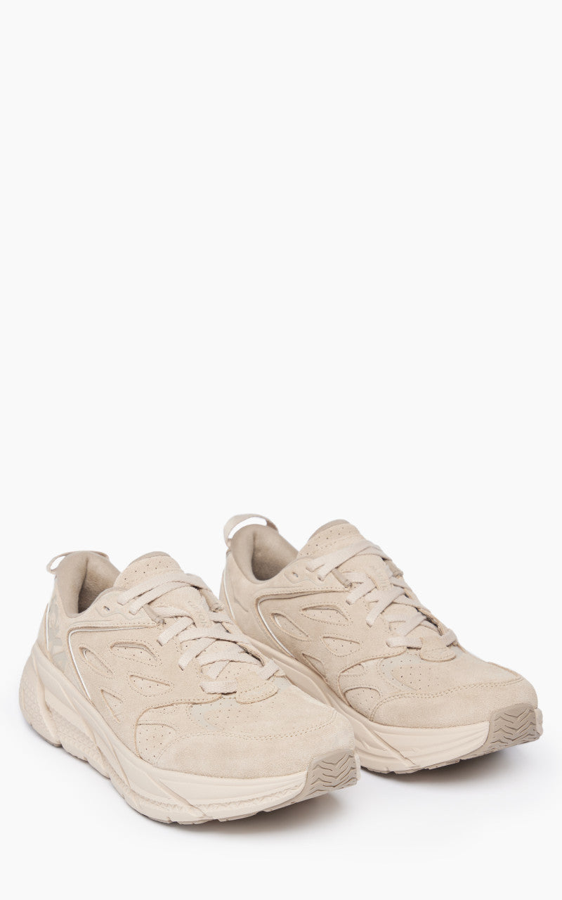 HOKA Clifton L Suede Shifting Sand/Dune