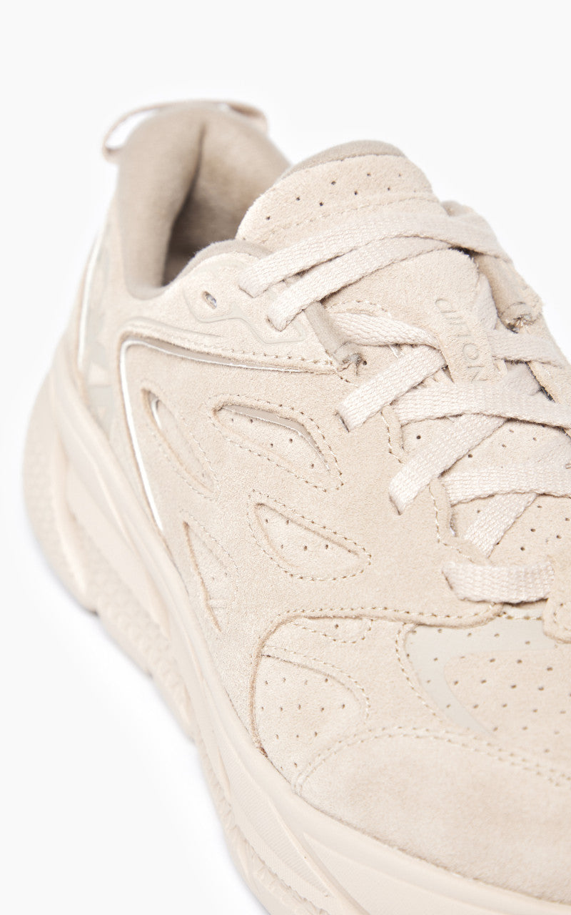 HOKA Clifton L Suede Shifting Sand/Dune