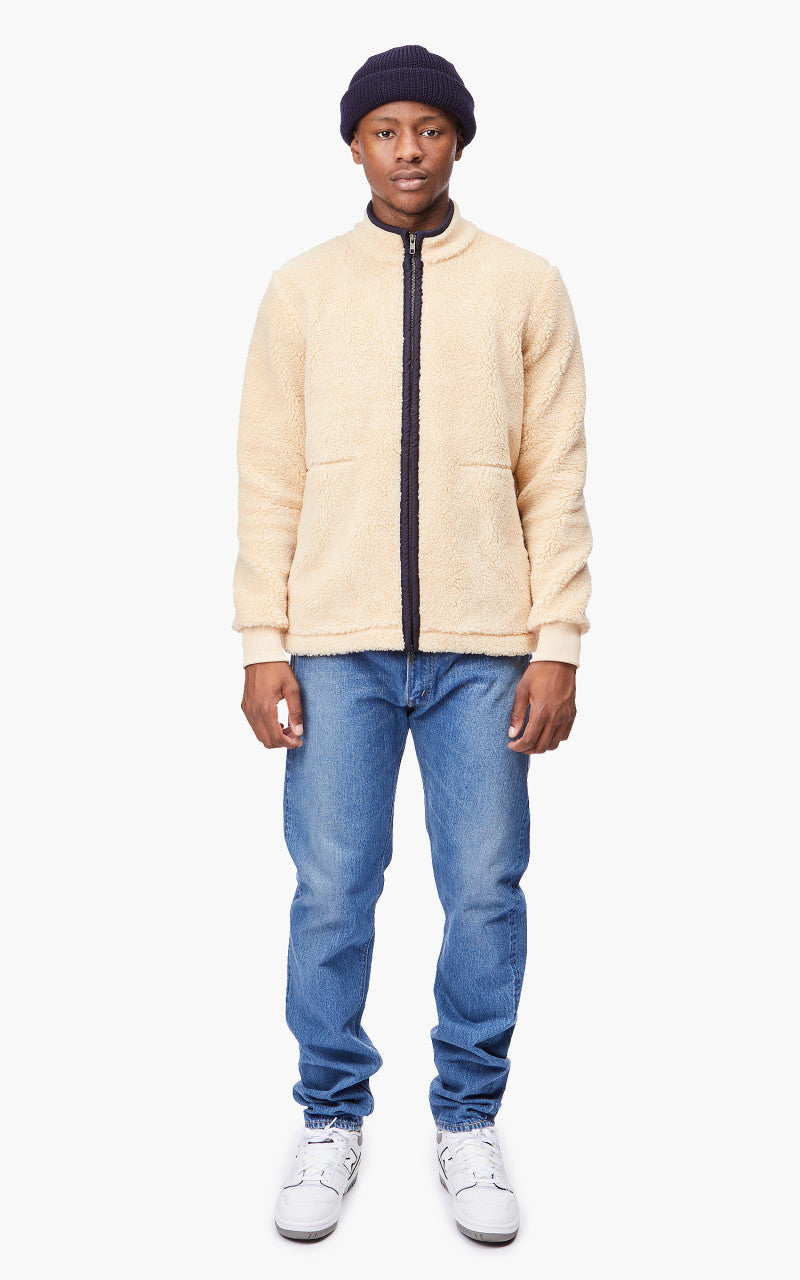 Homecore Fly Fur Jacket Cream