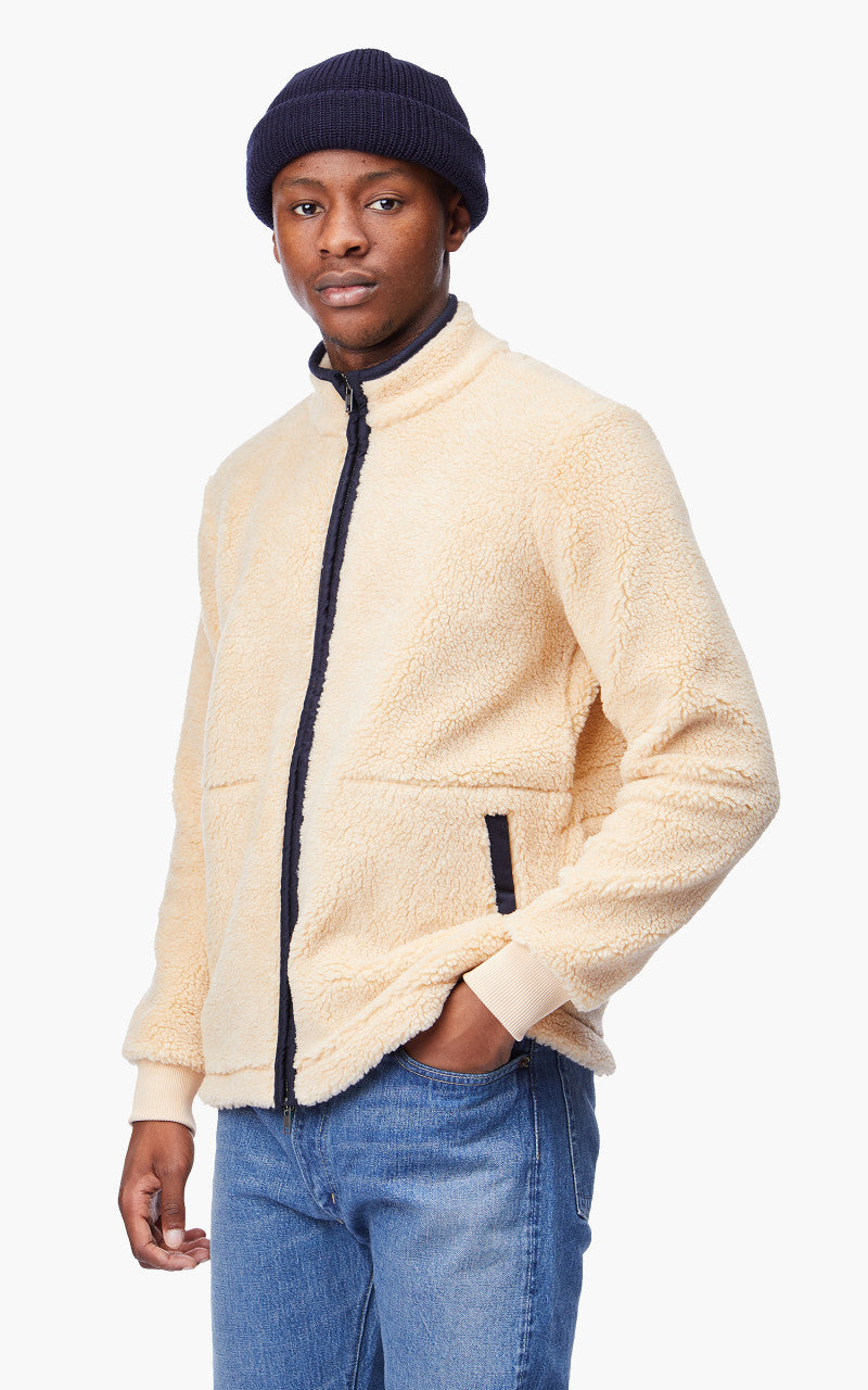 Homecore Fly Fur Jacket Cream