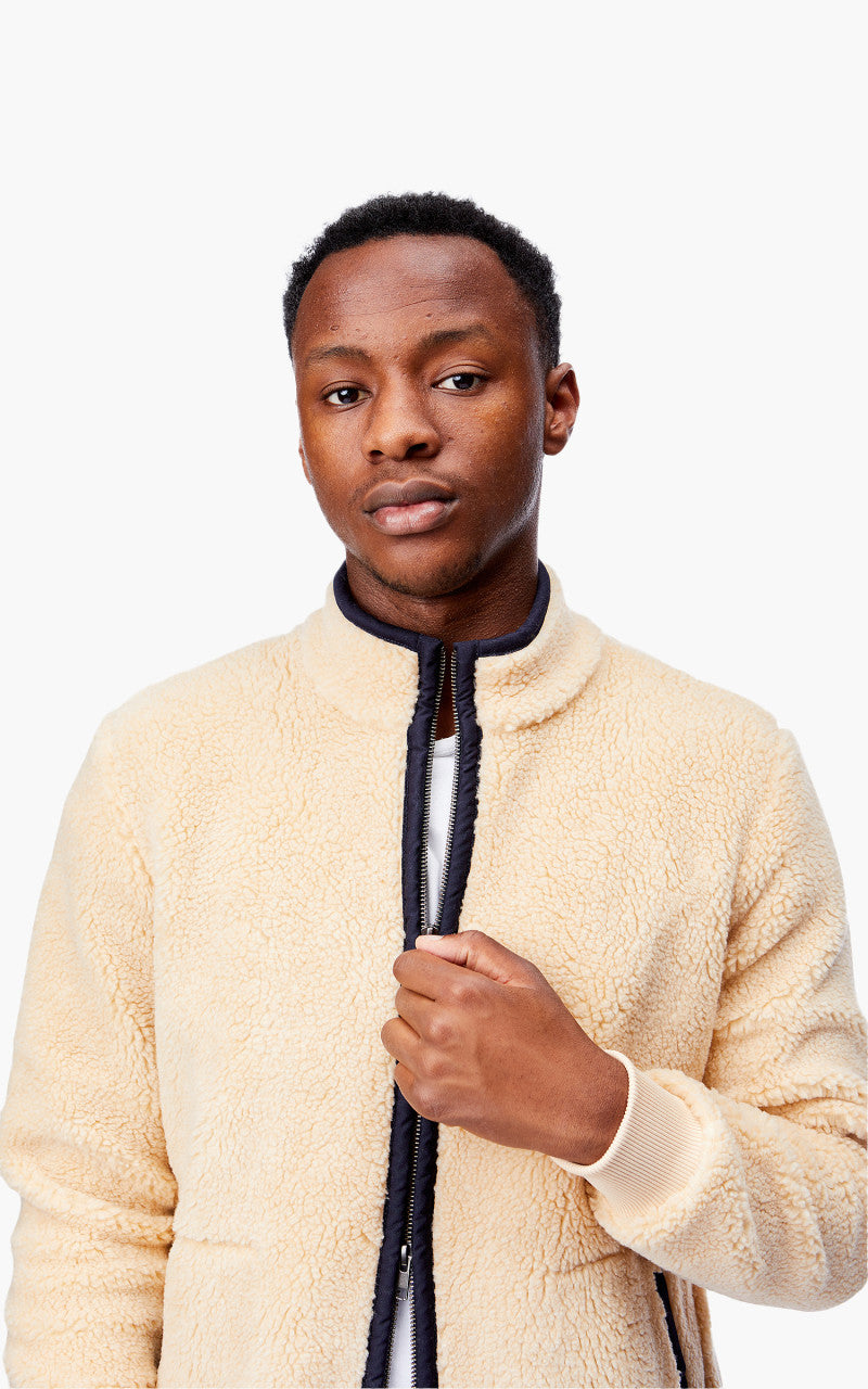 Homecore Fly Fur Jacket Cream