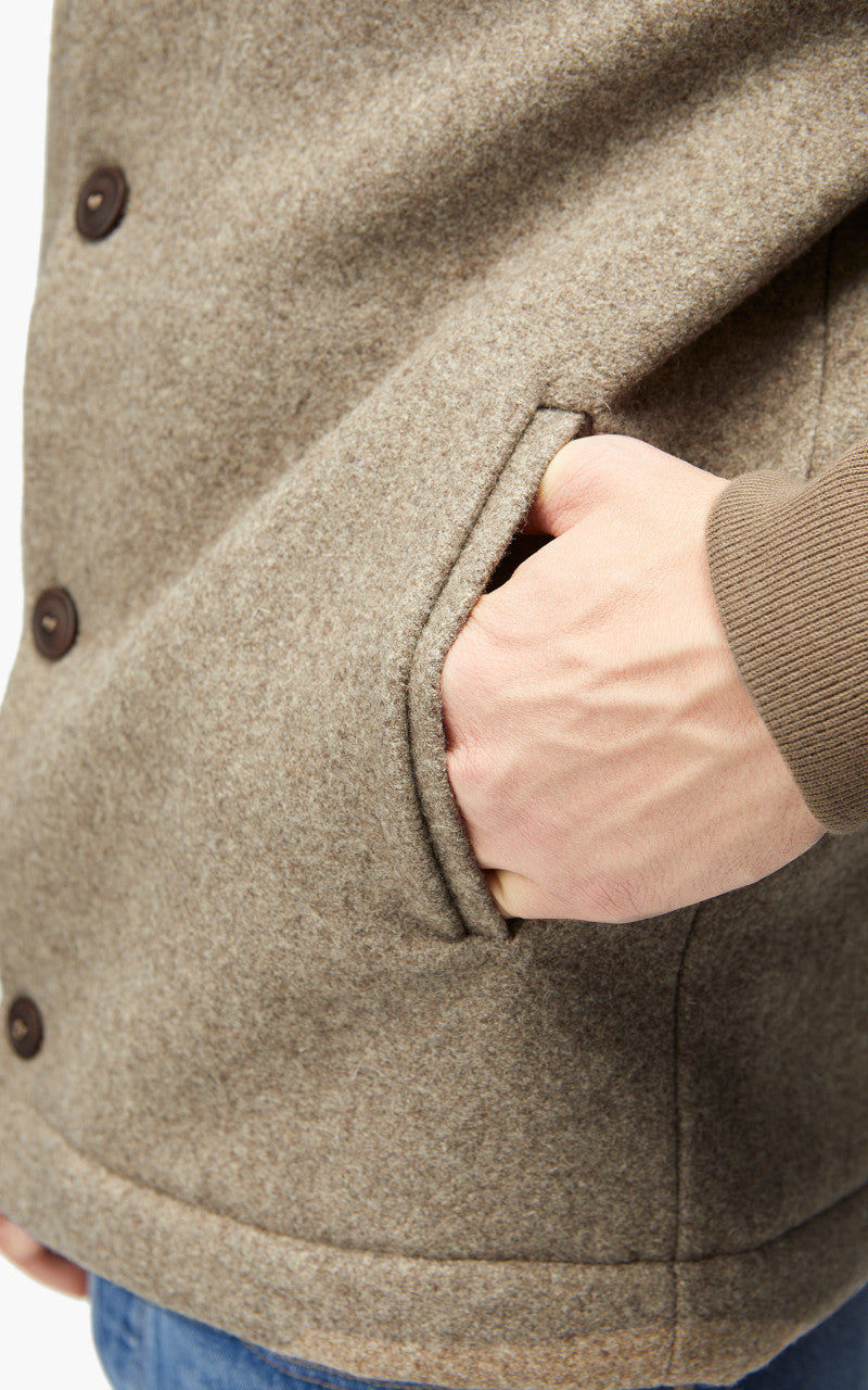 Homecore Burel Wool Jacket Oat