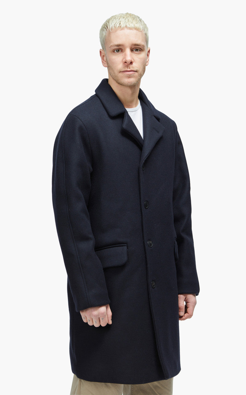 Homecore Steve Malmö Wool Coat Navy
