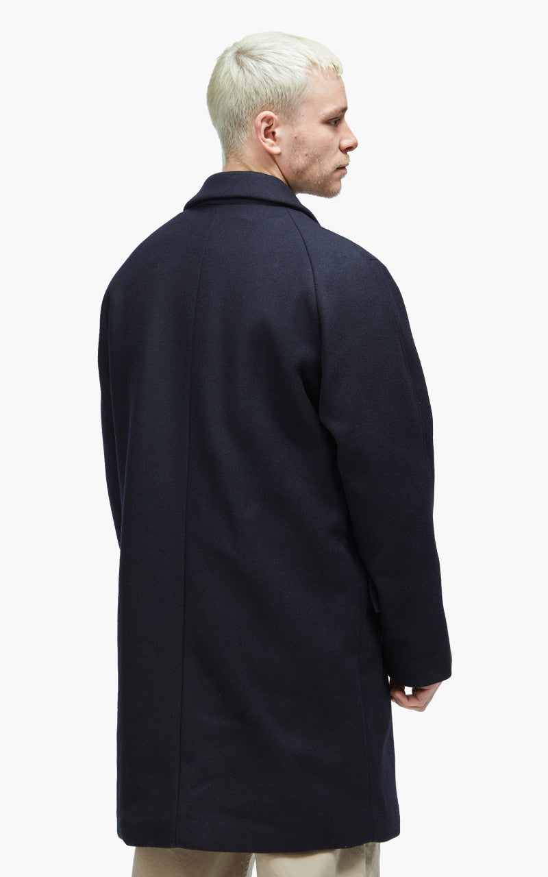 Homecore Steve Malmö Wool Coat Navy