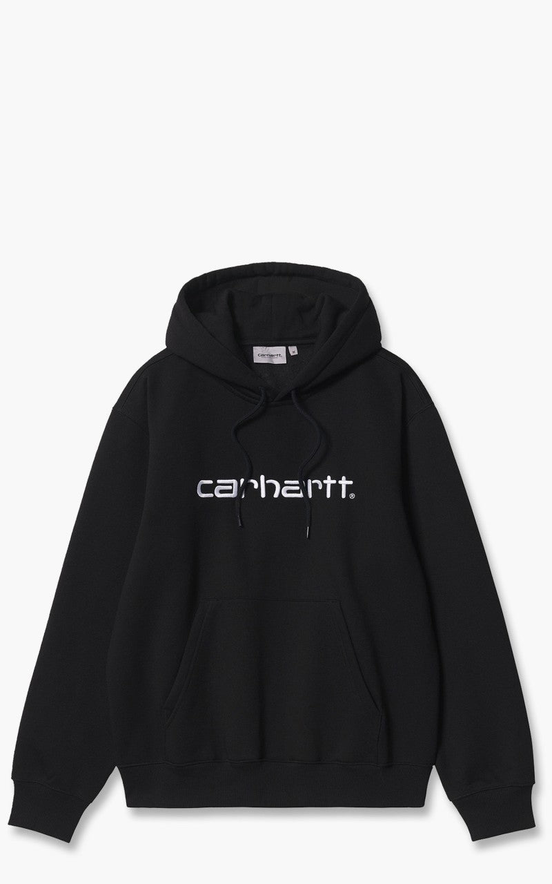 Carhartt WIP Hooded Carhartt Sweat Black/White