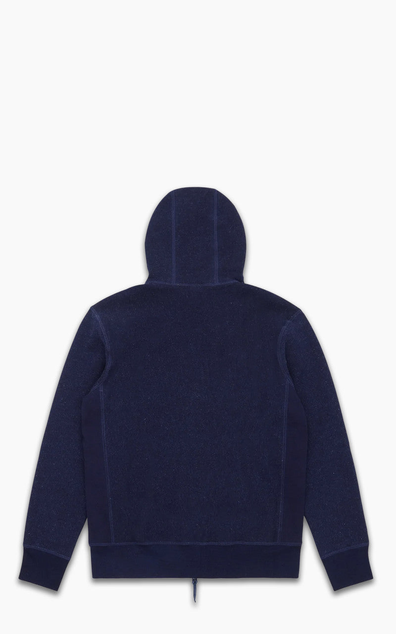 3sixteen Heavyweight Zip Hoody Indigo