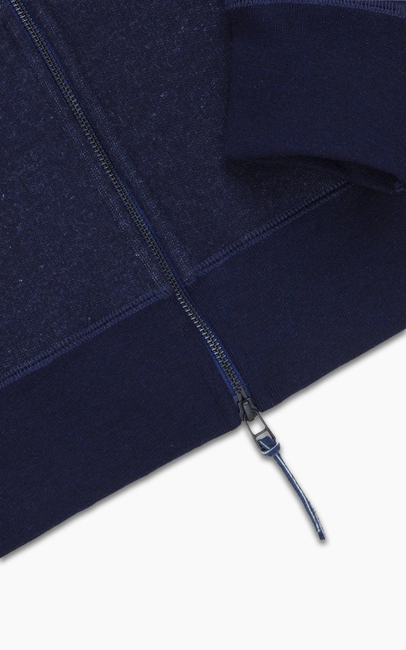 3sixteen Heavyweight Zip Hoody Indigo