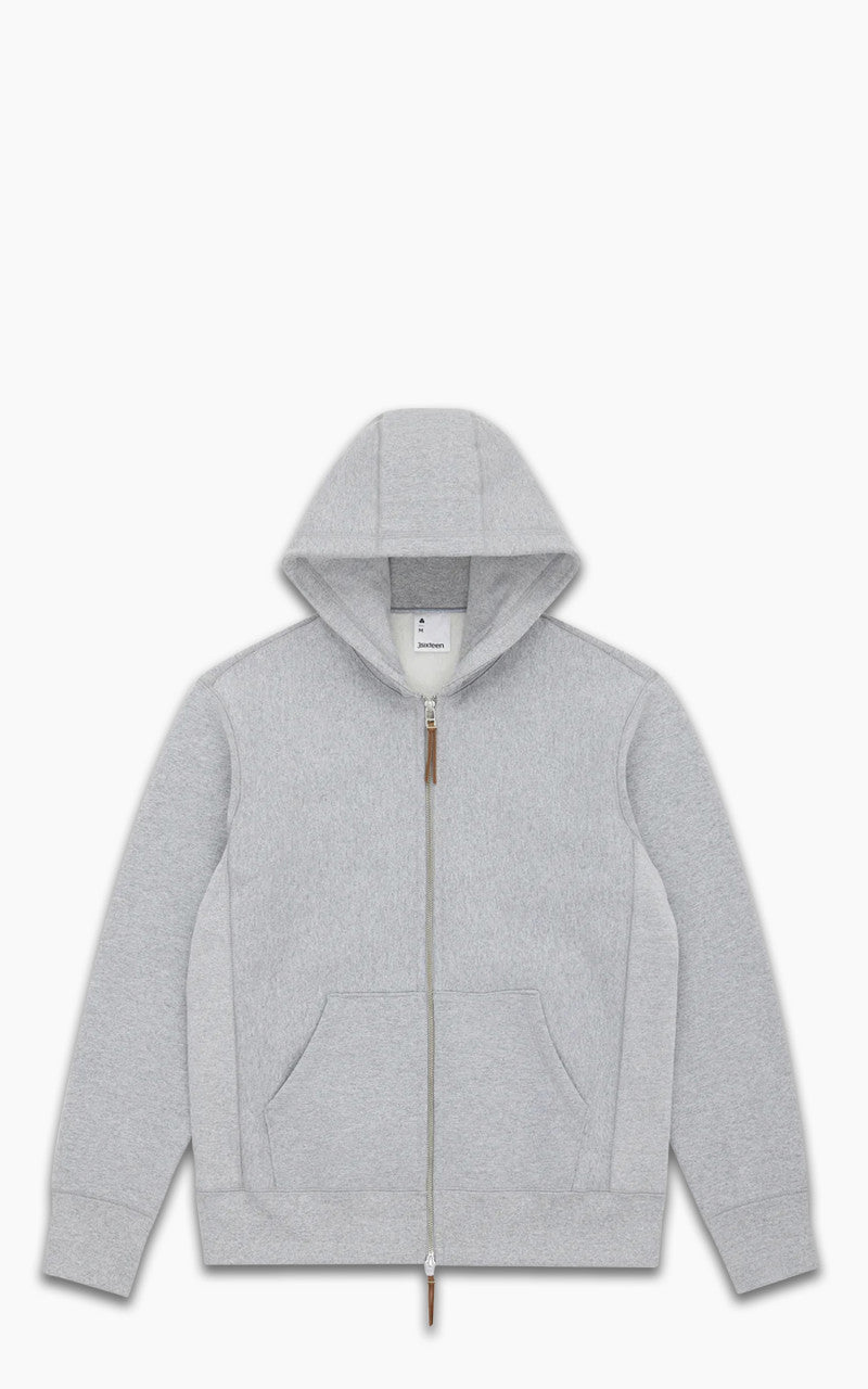 3sixteen Heavyweight Zip Hoody Grey