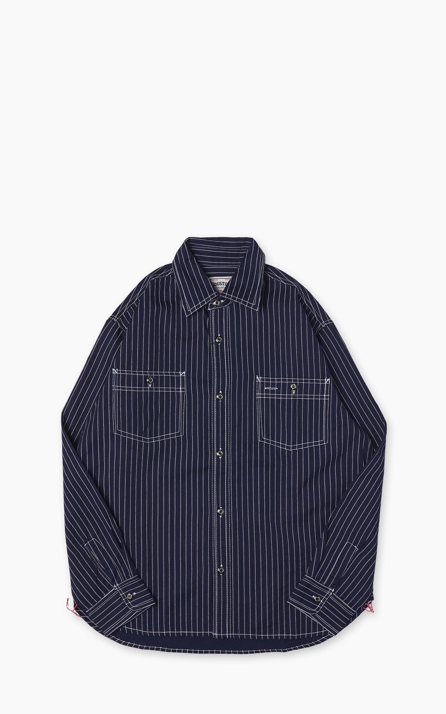 Houston Indigo Wabash Work Shirt One Wash Indigo