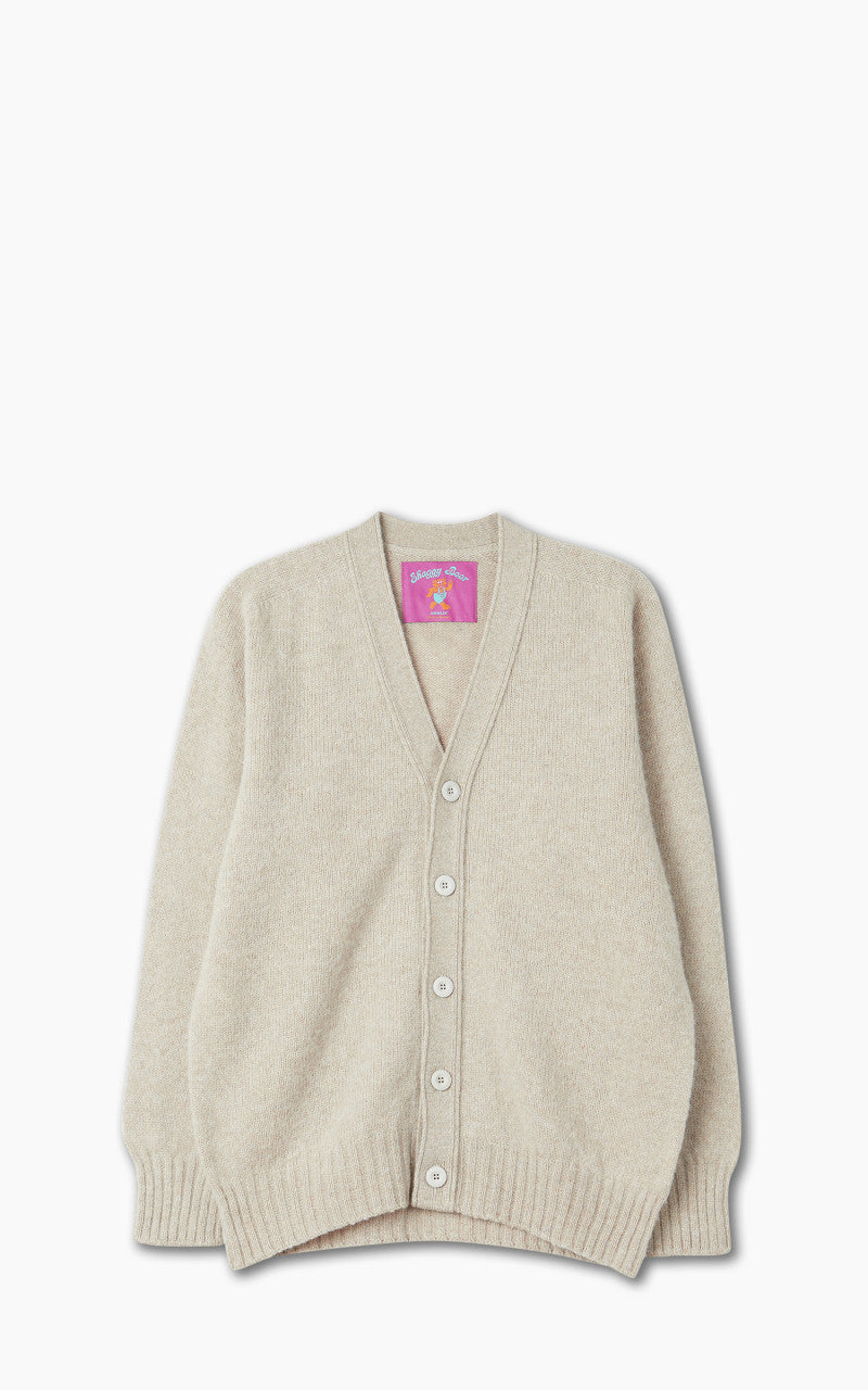 Howlin' Shaggy Bear Cardigan Biscuit