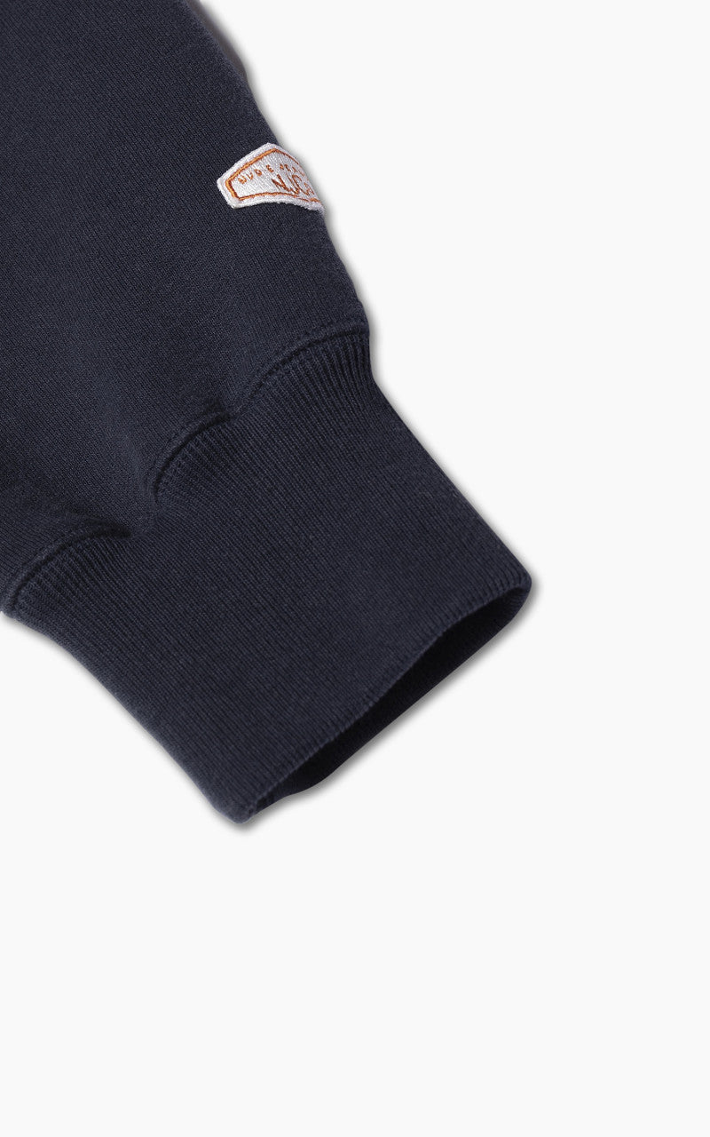 Nudie Jeans Hasse Crew Neck Marineblau