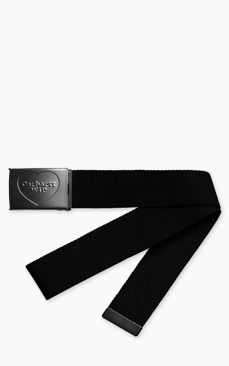 Carhartt WIP Heart Clip Belt Black/Black