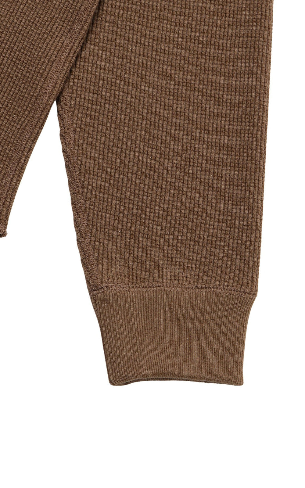 Wonder Looper Henley Iron Mordant Foxfibre® Heavyweight Waffle