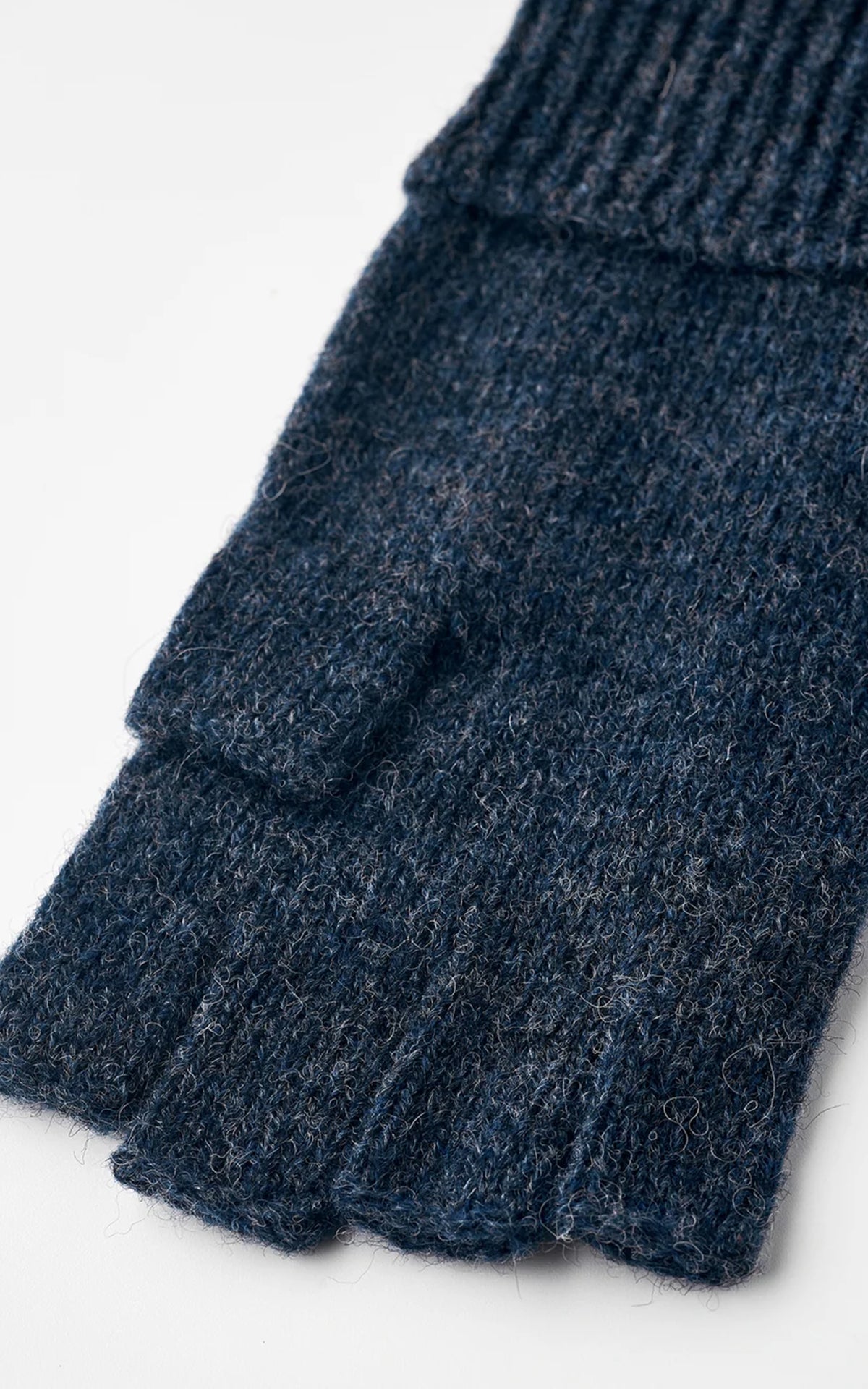 Hestra Basic Wool Half Finger Glove Navy