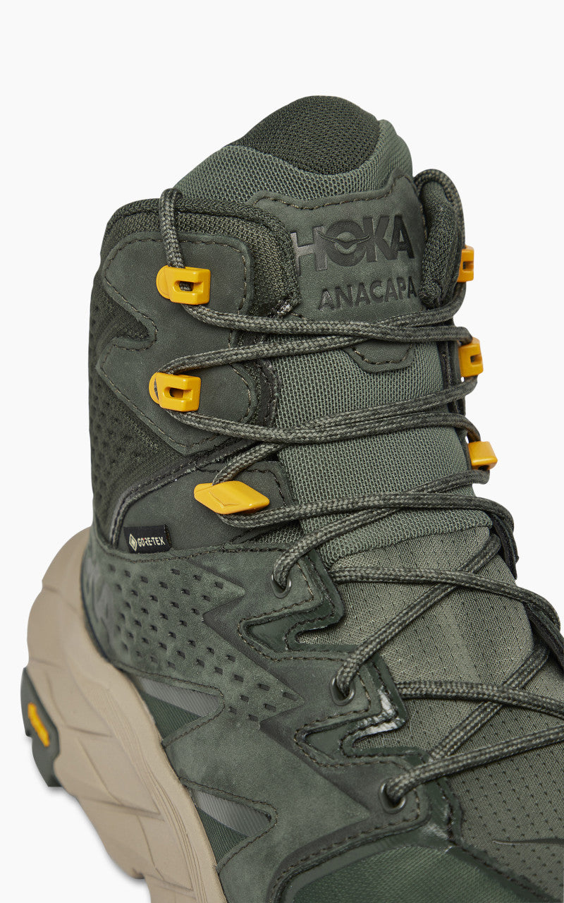 HOKA Anacapa Mid Gore-Tex Thyme/Radiant Yellow