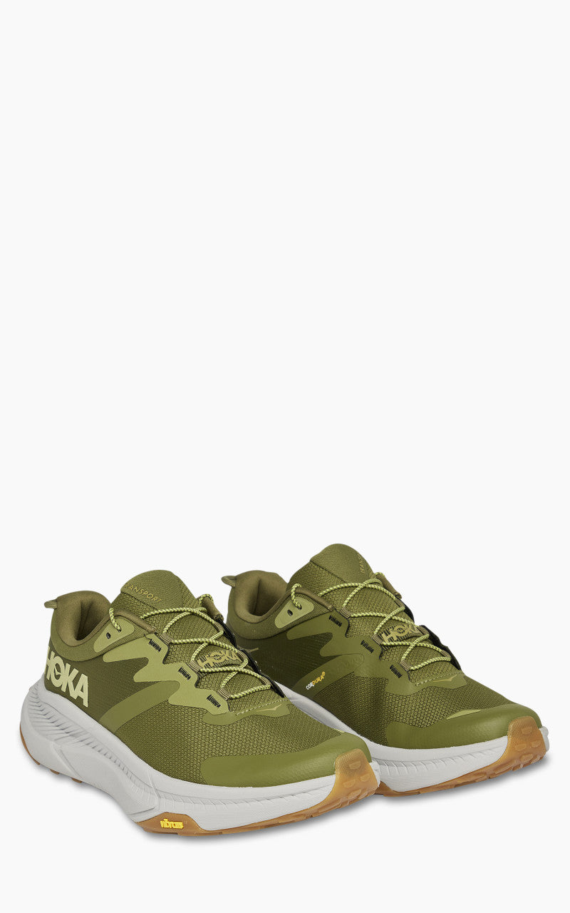 HOKA Transport Avocado/Harbor Mist