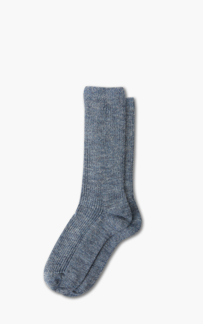 Homecore Alpaga Socks Denim Blue