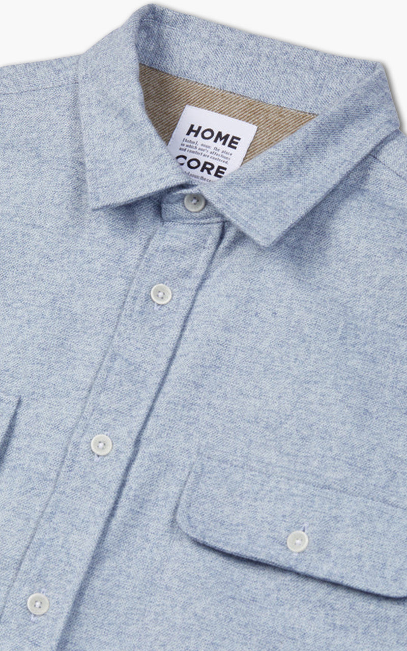 Homecore Migo Lumb Shirt Ice Blue