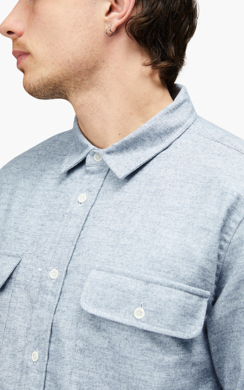 Homecore Migo Lumb Shirt Ice Blue