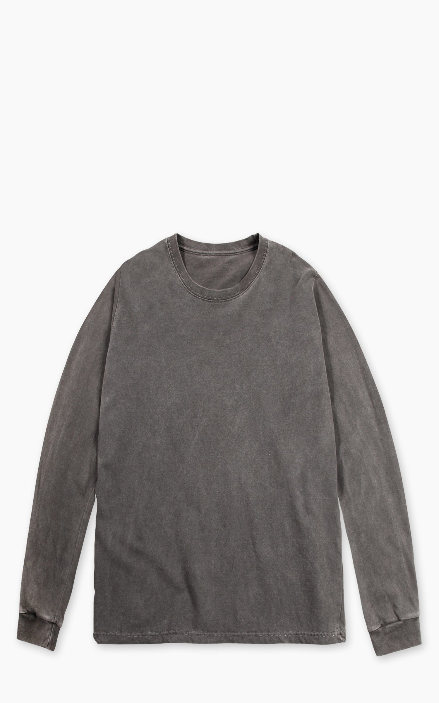 House Of Blanks Heavyweight L/S T-Shirt Distressed Charcoal