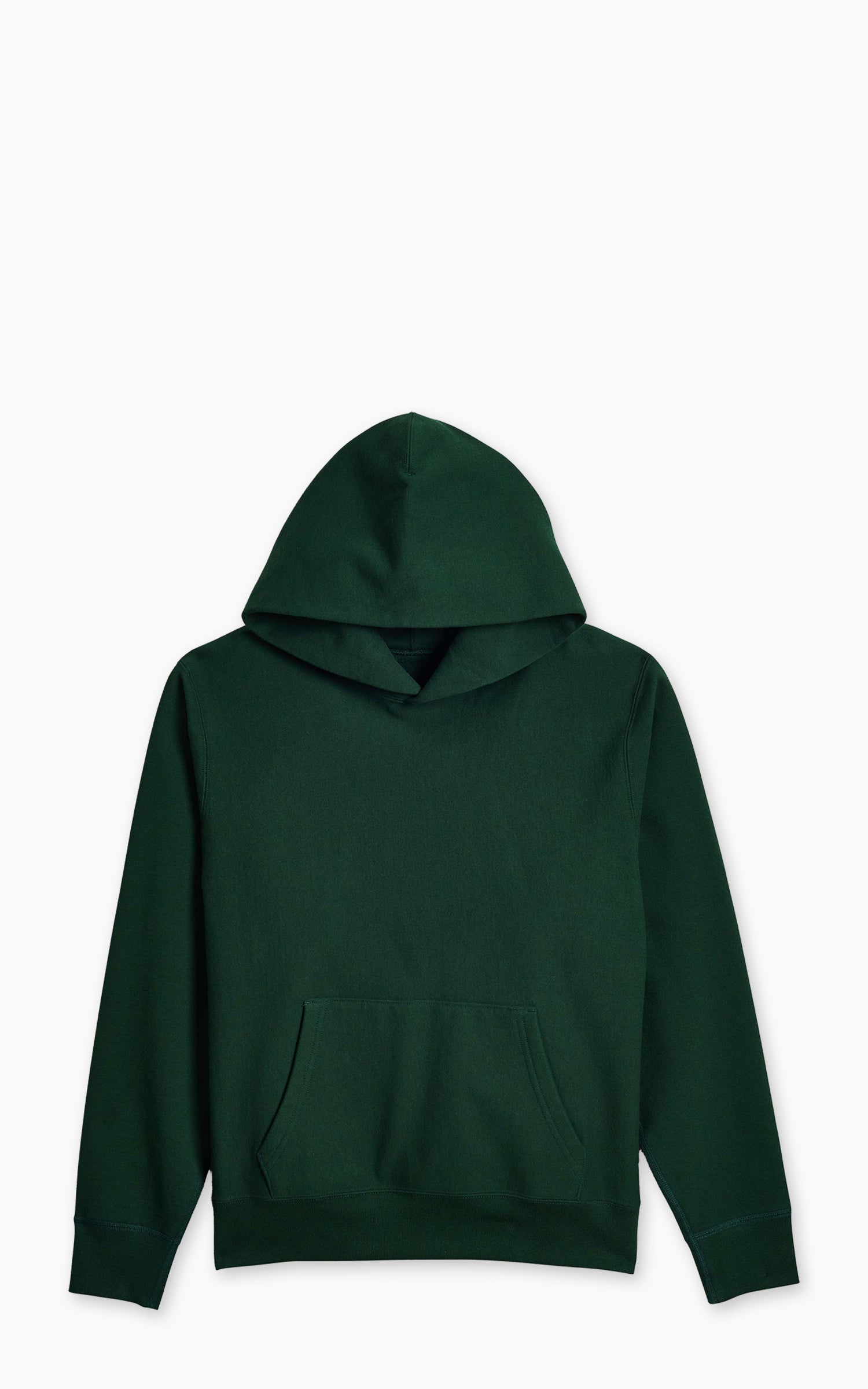 House Of Blanks Heavyweight Relaxed Fit Hooded Sweatshirt Forest Green