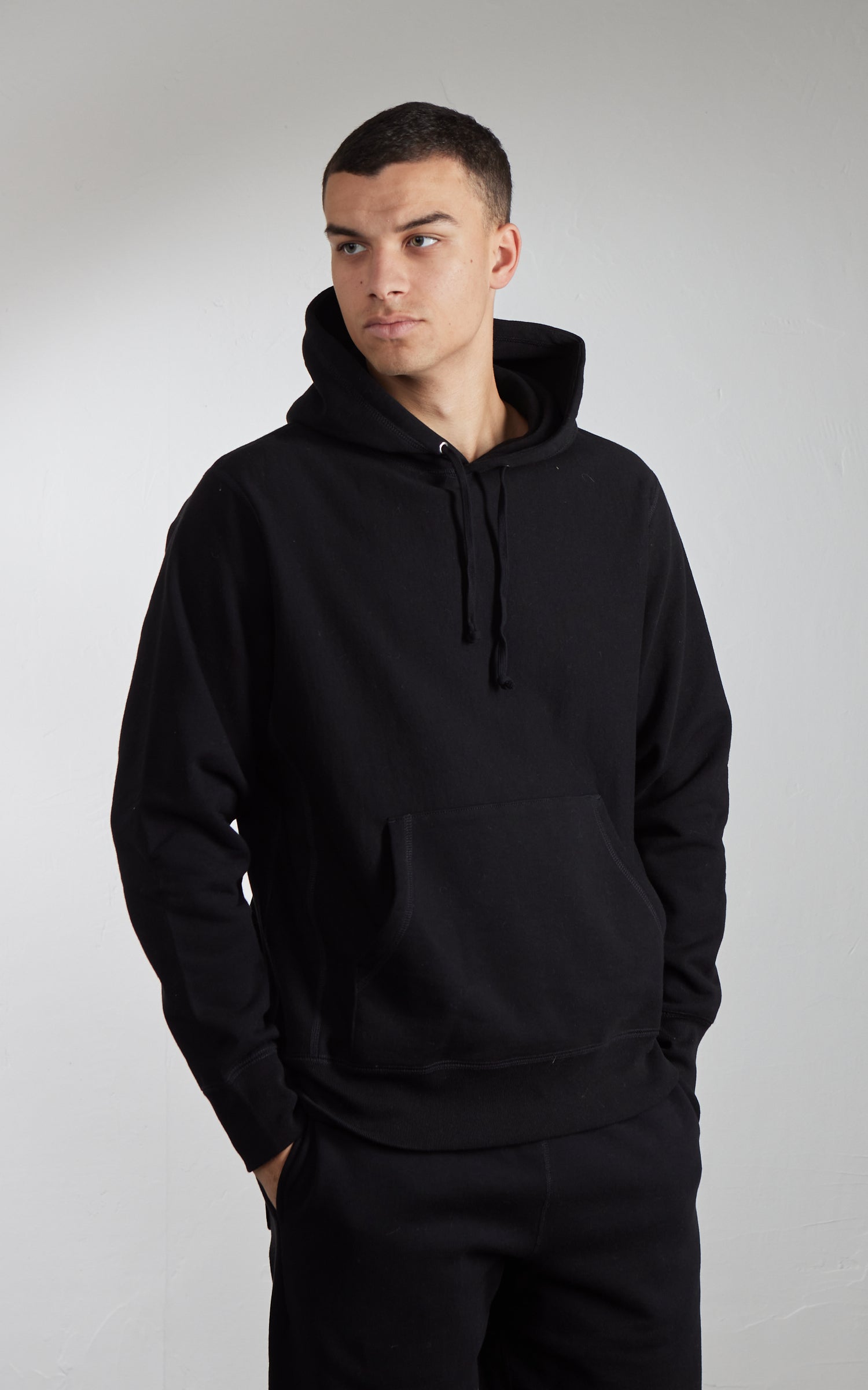 House Of Blanks Heavyweight Pullover Hoodie Black