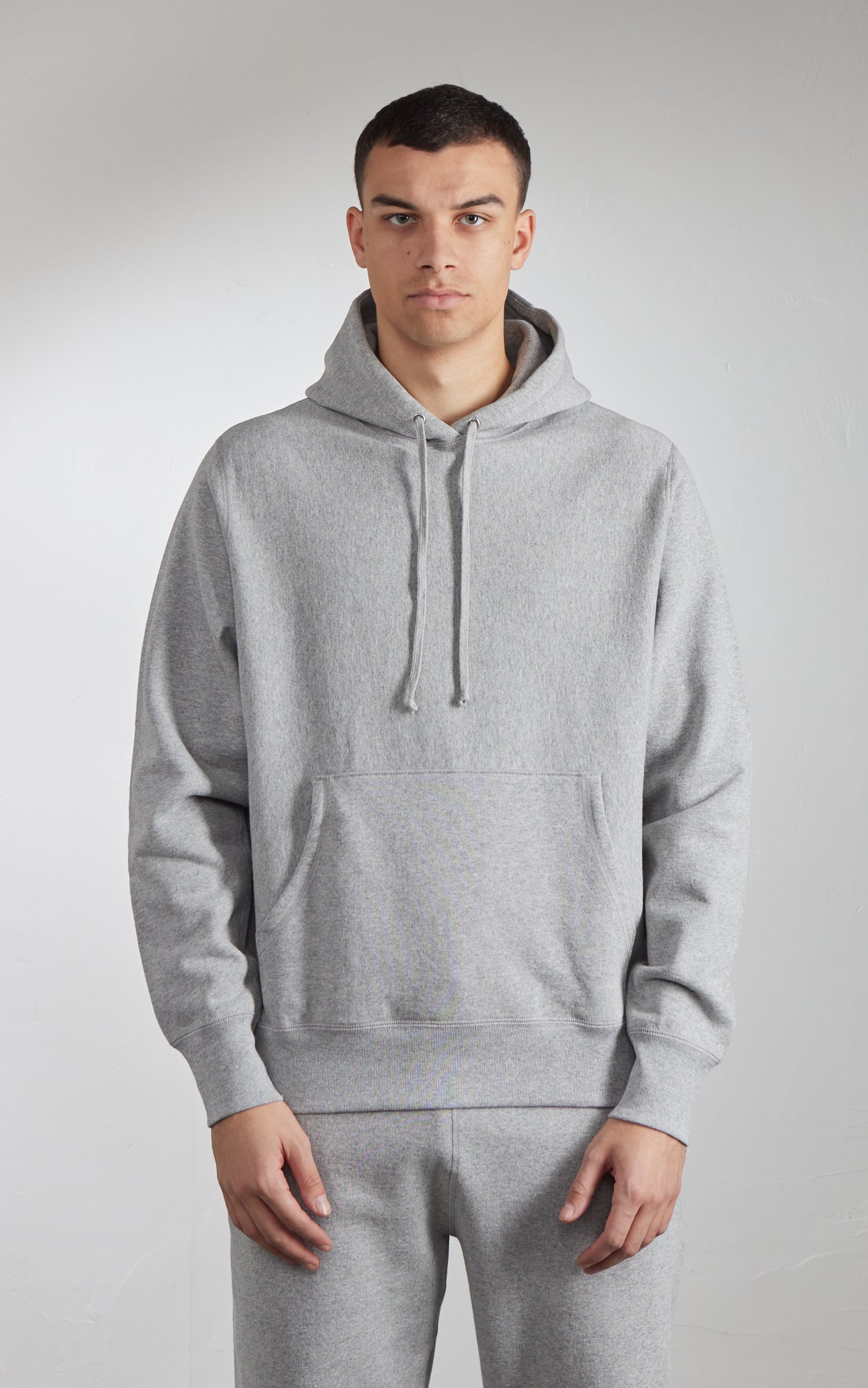 House Of Blanks Heavyweight Pullover Hoodie Heather Grey