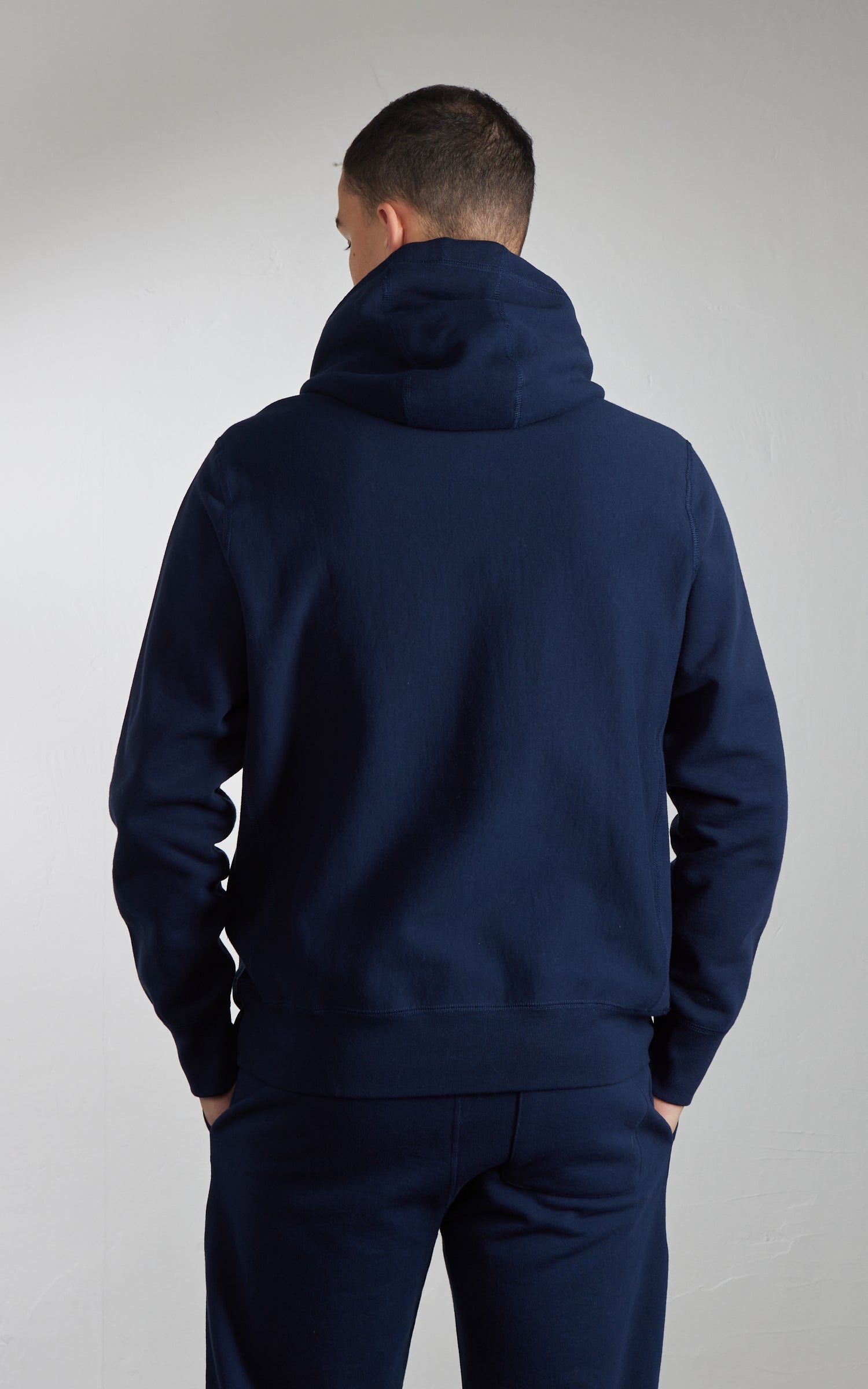 House Of Blanks Heavyweight Pullover Hoodie Navy