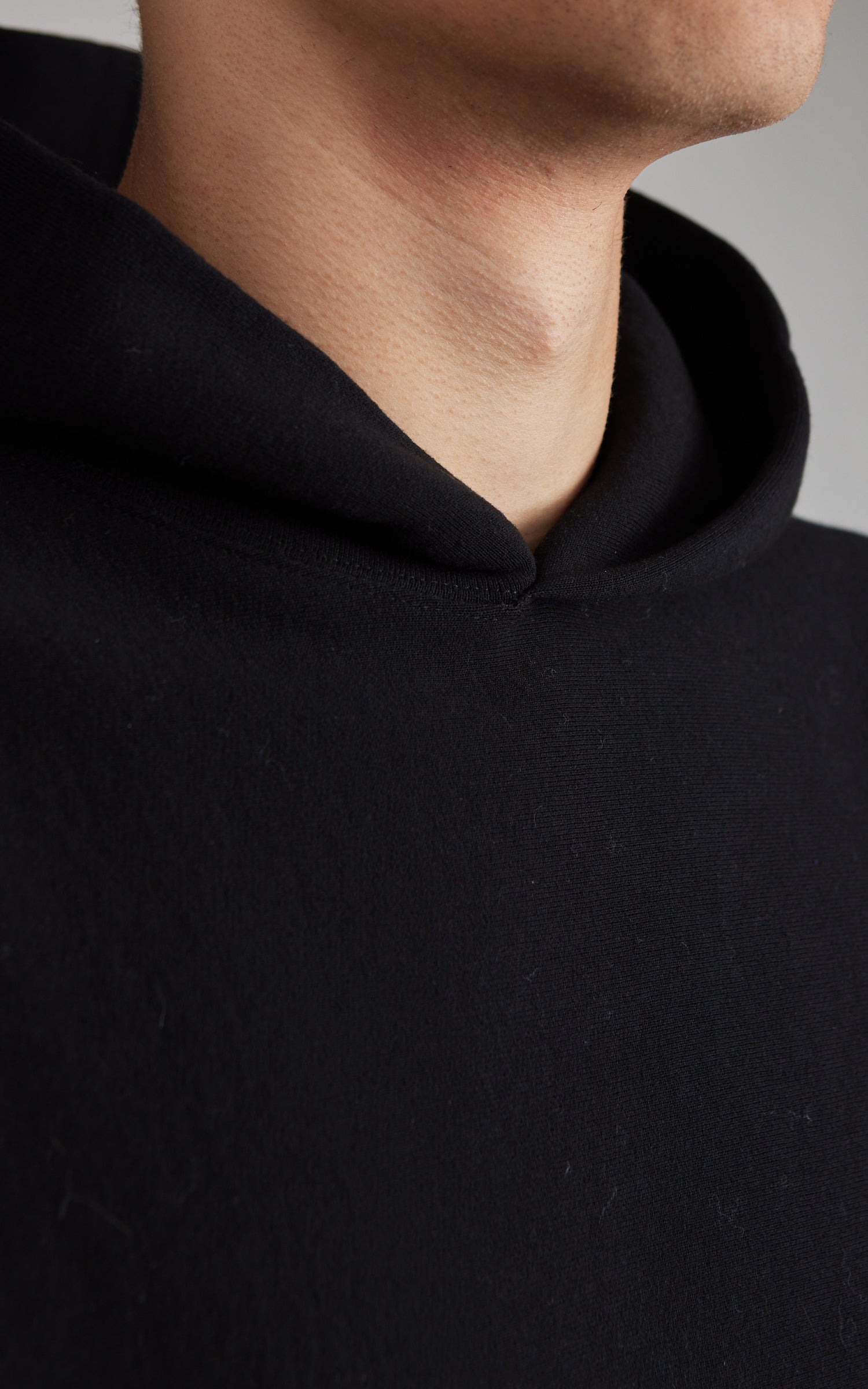 House Of Blanks Heavyweight Relaxed Fit Hooded Sweatshirt Black