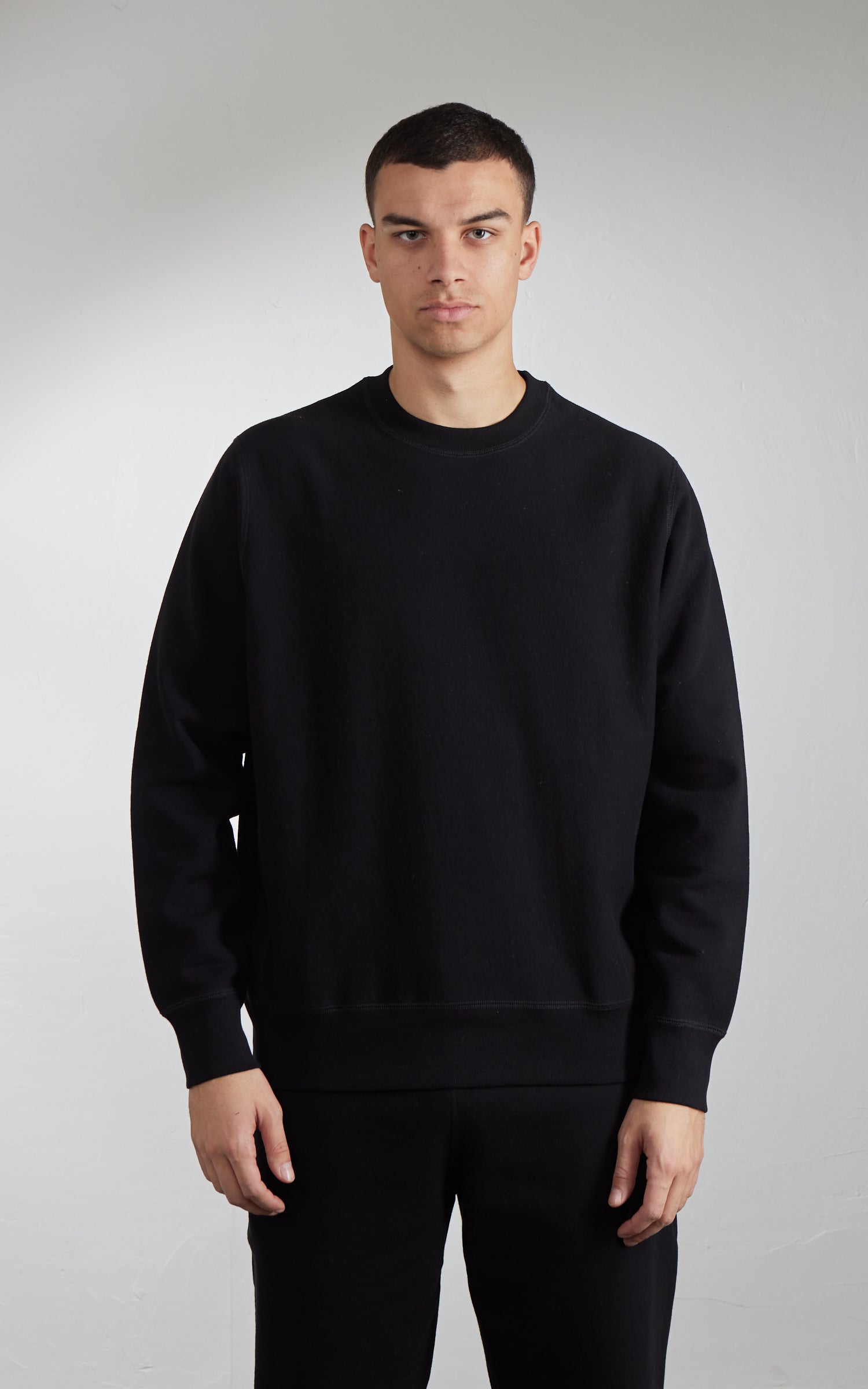 House Of Blanks Heavyweight Crewneck Sweatshirt Black