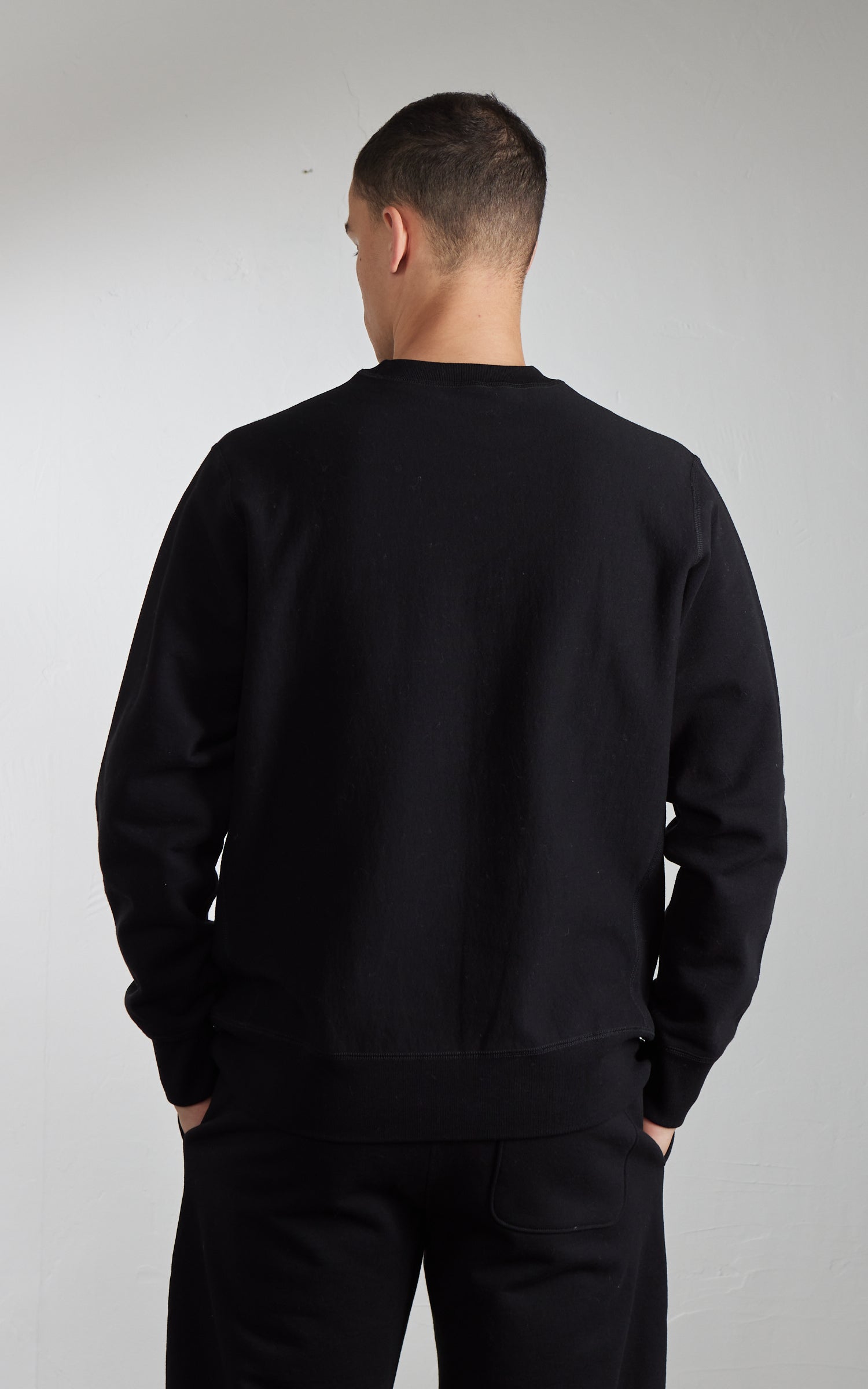 House Of Blanks Heavyweight Crewneck Sweatshirt Black