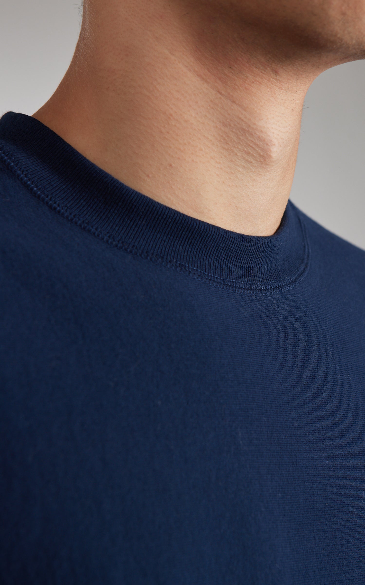 House Of Blanks Heavyweight Crewneck Sweatshirt Navy