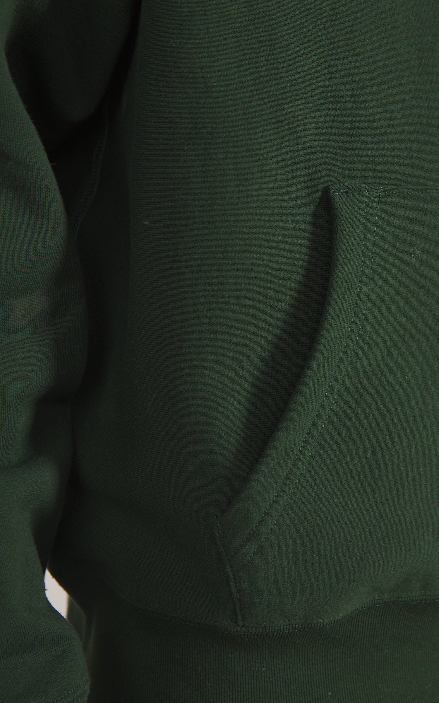 House Of Blanks Heavyweight Relaxed Fit Hooded Sweatshirt Forest Green