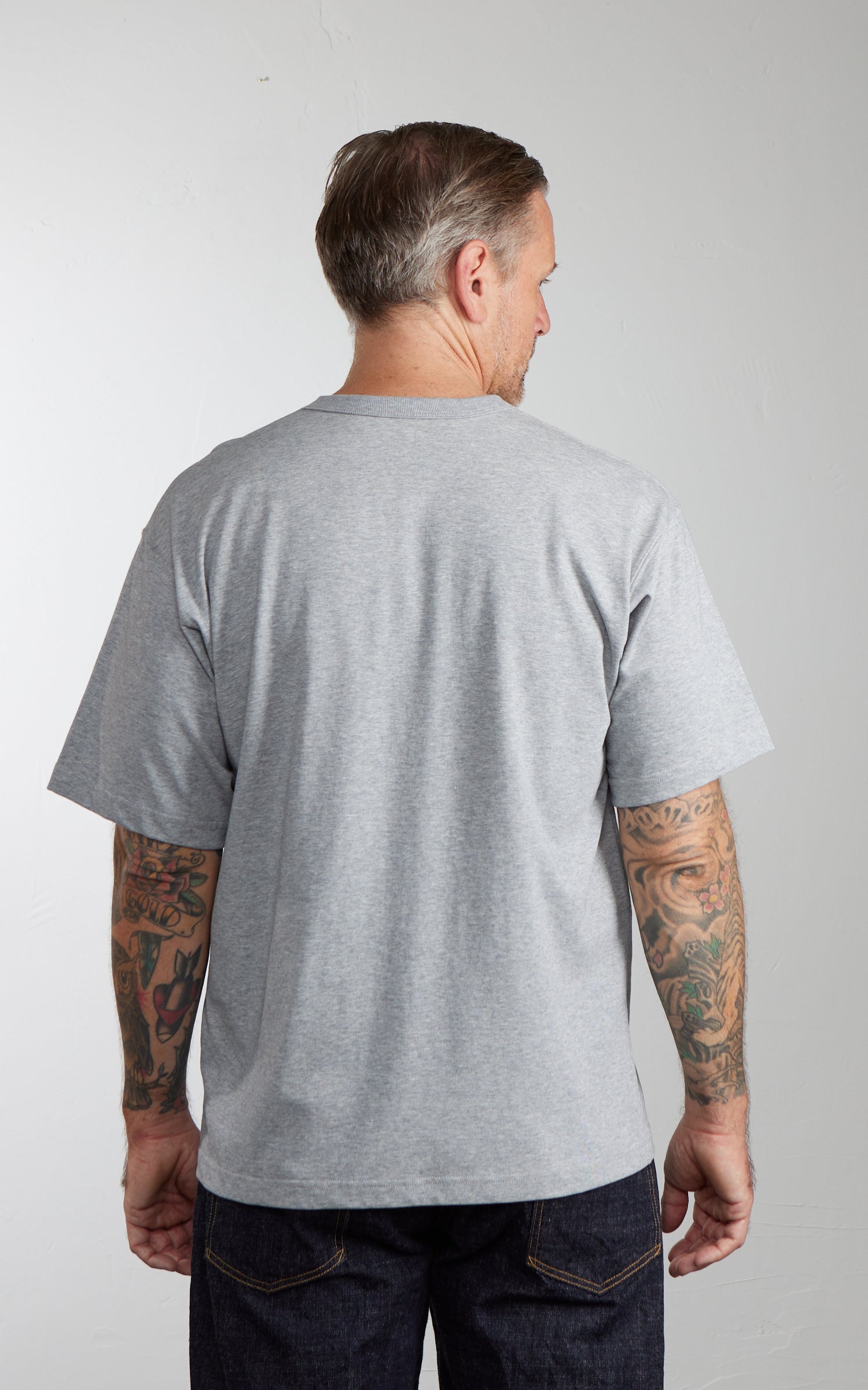 House Of Blanks Relaxed Fit T-Shirt Heather Grey
