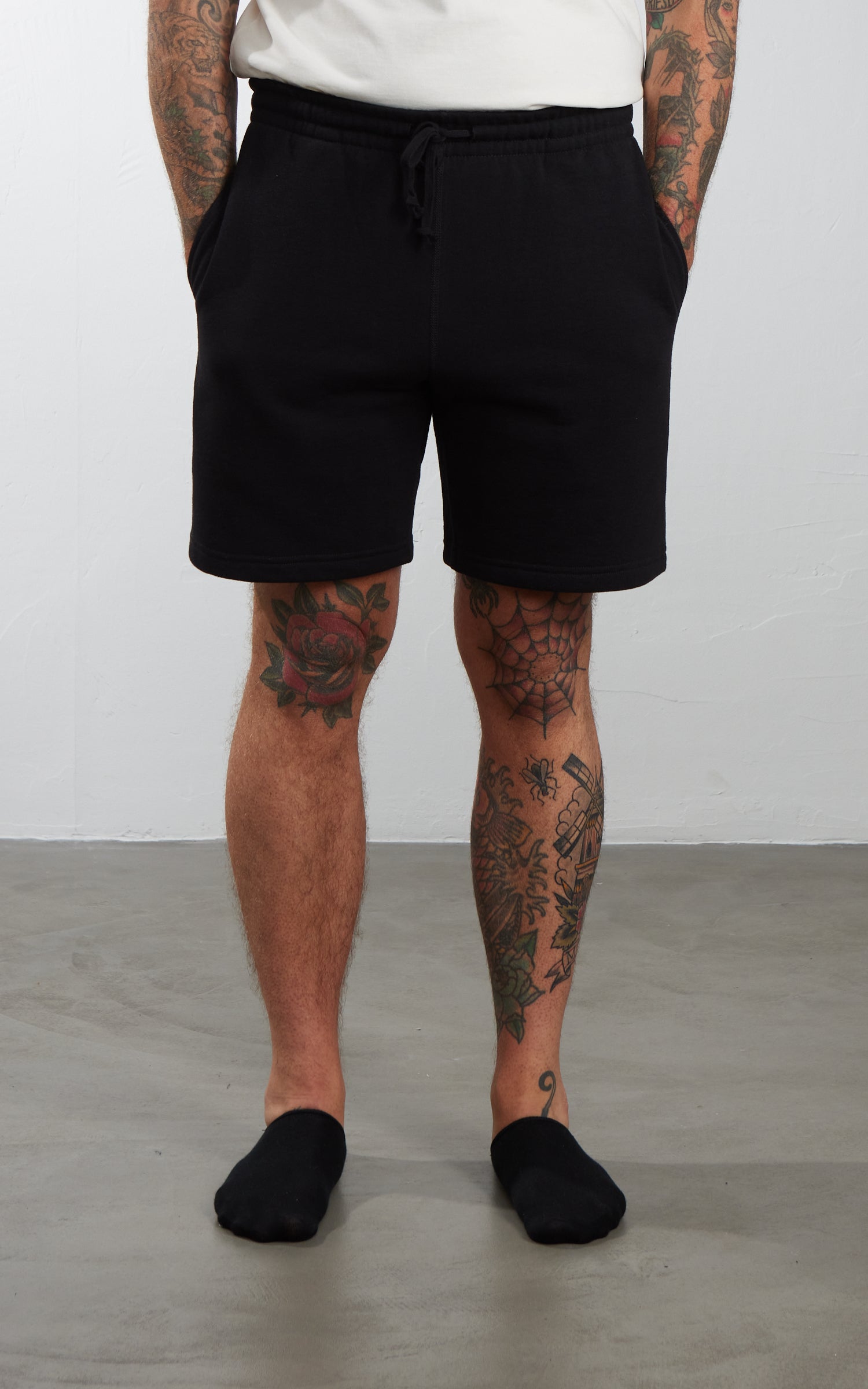 House Of Blanks Heavyweight Sweatshort Black