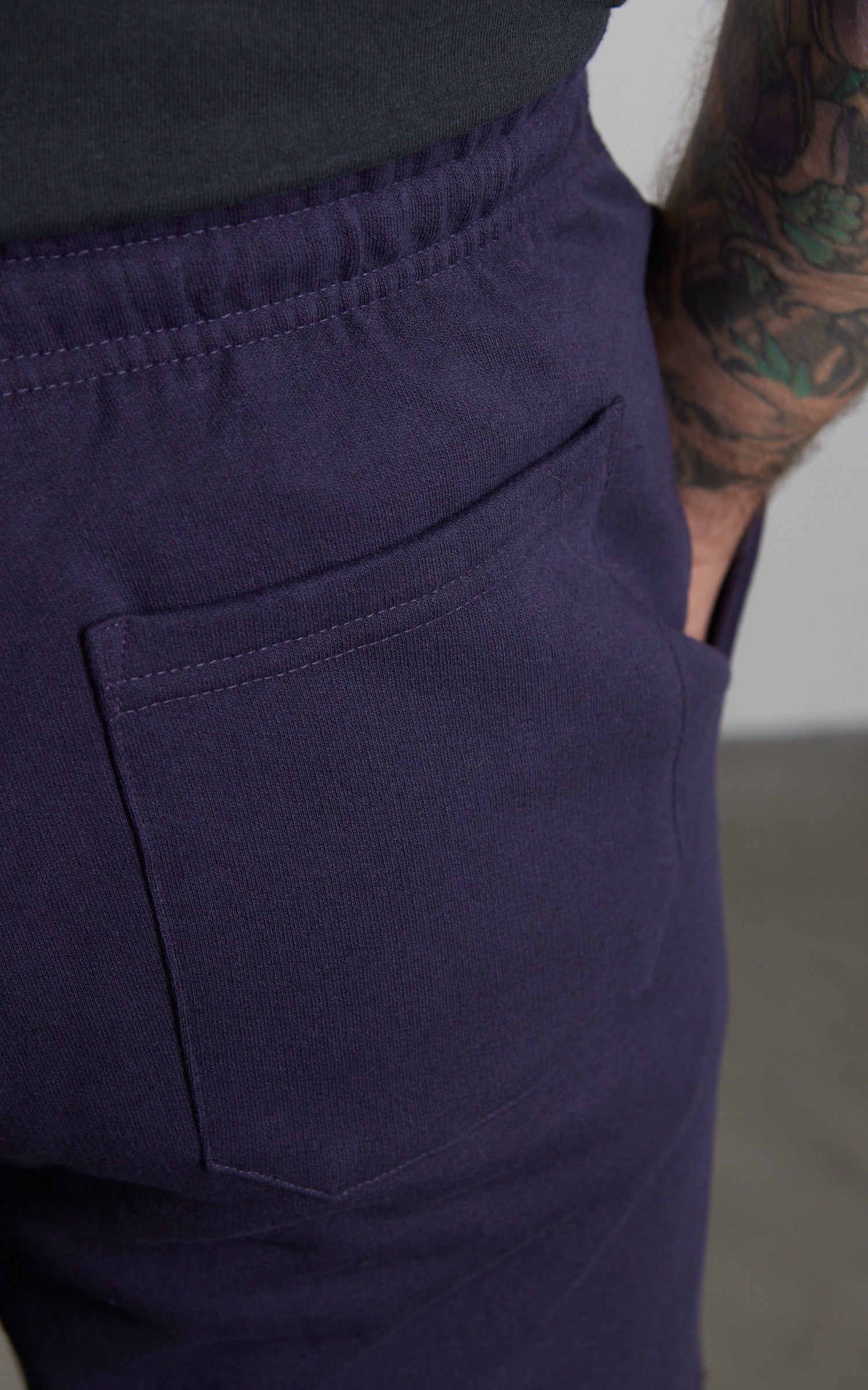 House Of Blanks Recycled Cotton Sweatpant Nightshade