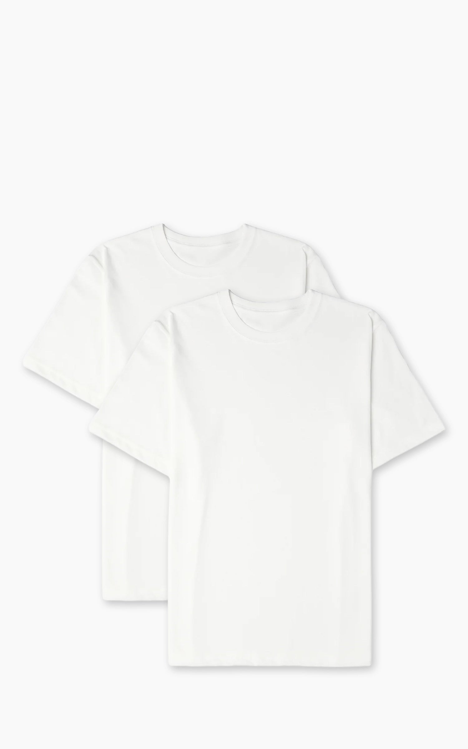 House Of Blanks Recycled Cotton T-Shirt 2-Pack Off White