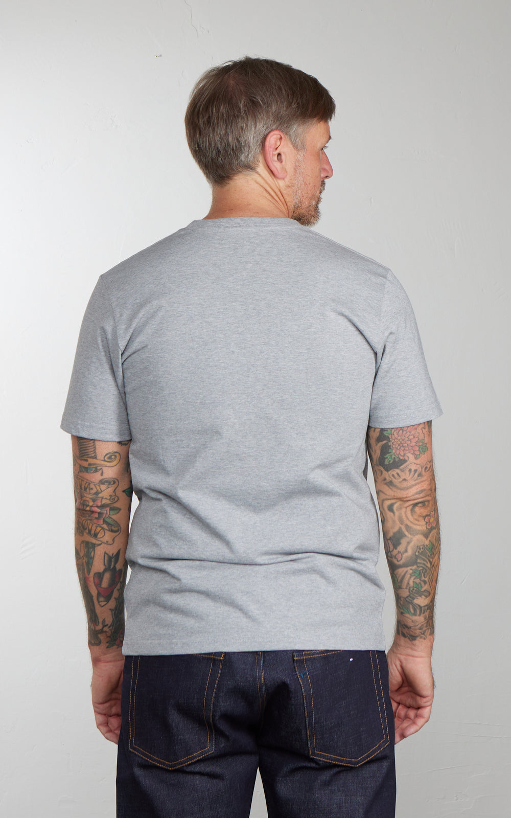 House Of Blanks Heavyweight T-Shirt 2-Pack Heather Grey