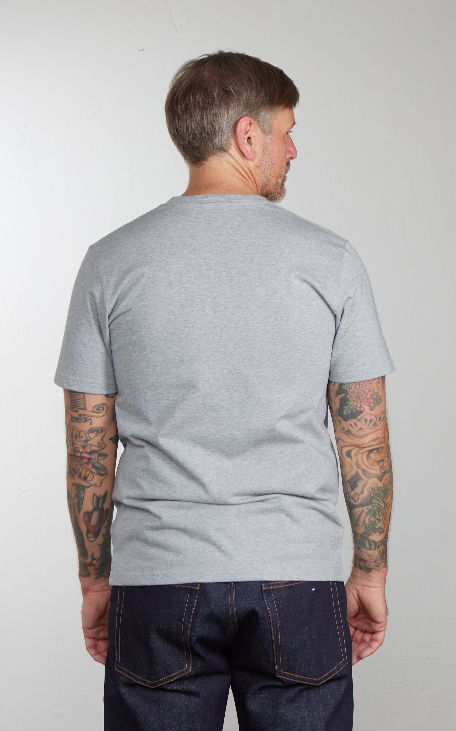 House Of Blanks Heavyweight T-Shirt 2-Pack Heather Grey