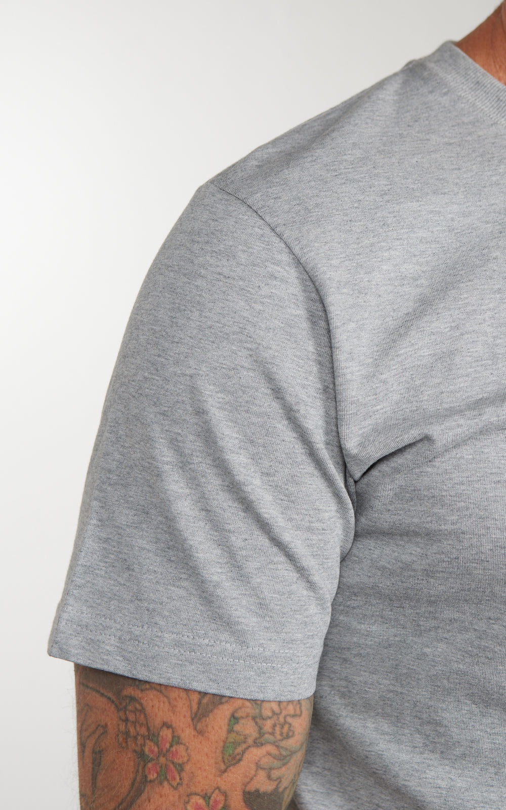 House Of Blanks Heavyweight T-Shirt 2-Pack Heather Grey