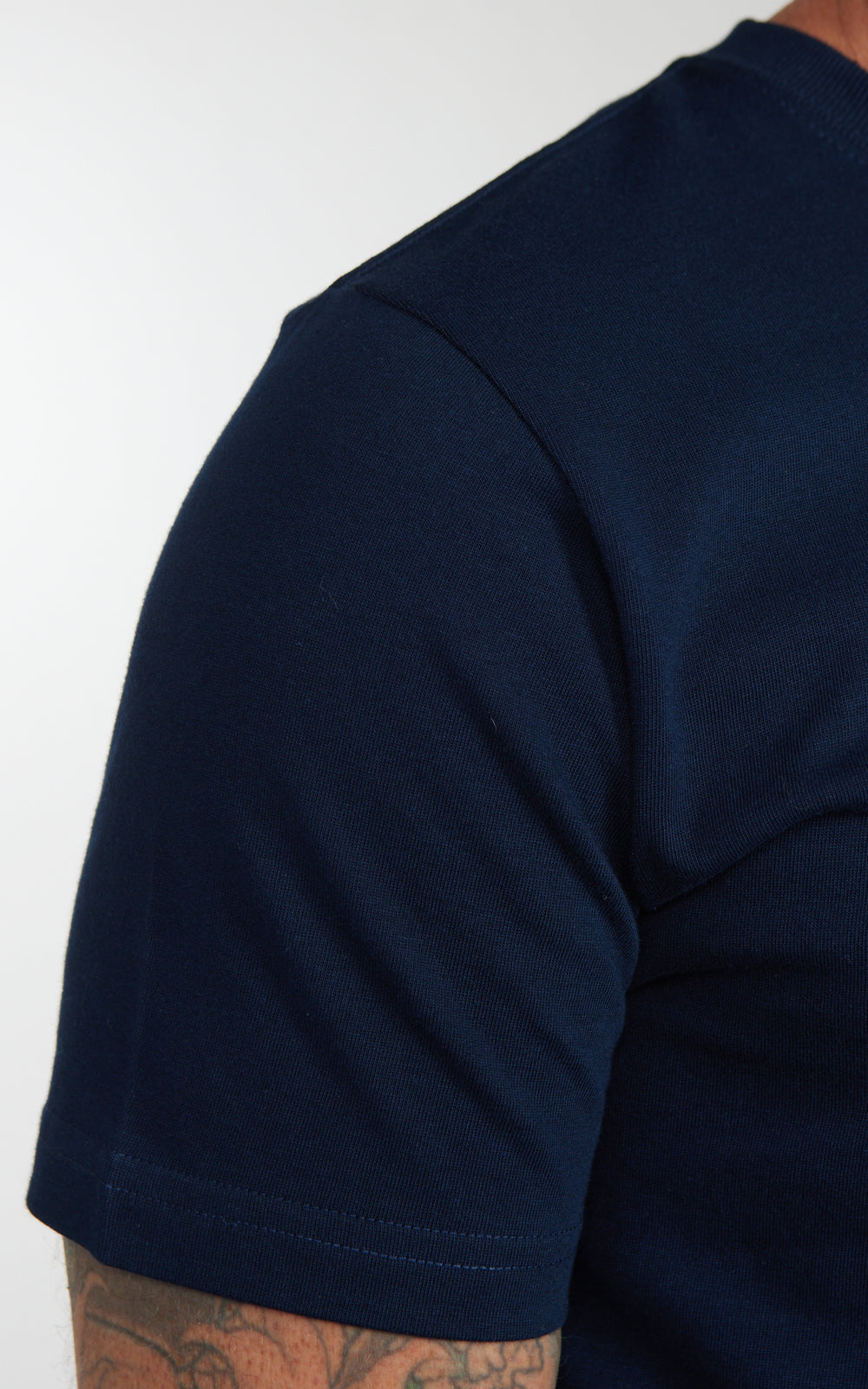 House Of Blanks Heavyweight T-Shirt Navy