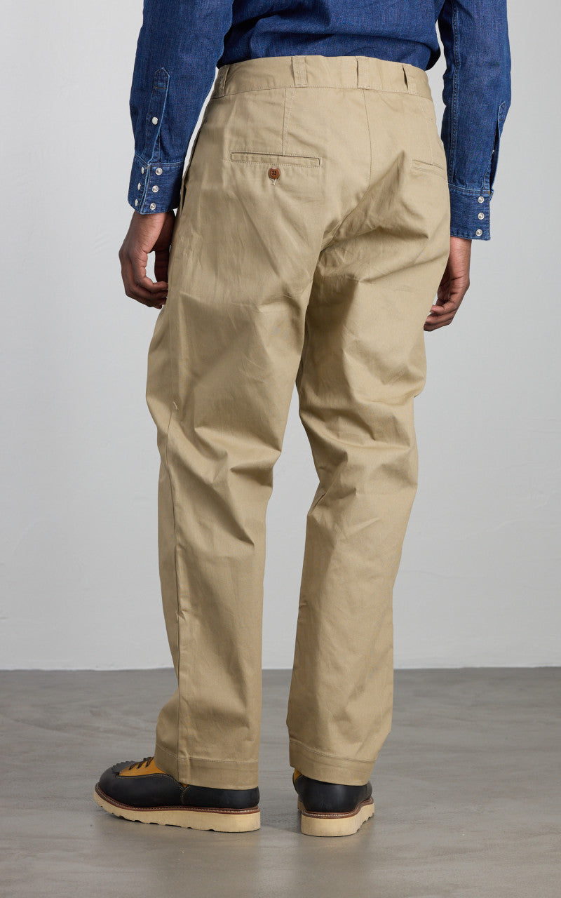 Houston 60s Army Chino Pants Khaki