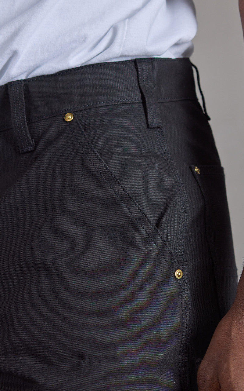 Houston Double Knee Painter Pants Duck Canvas Black