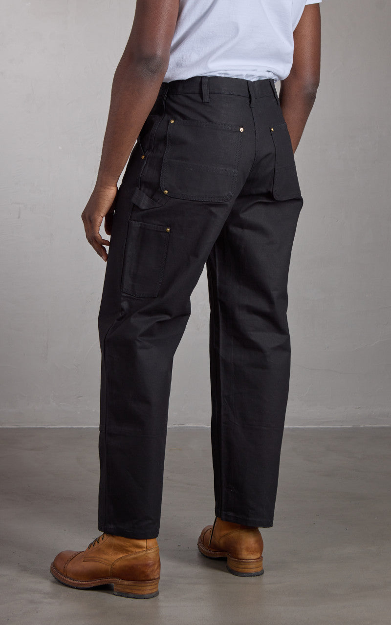Houston Double Knee Painter Pants Duck Canvas Black